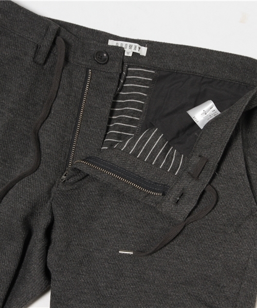 WEGO（ウィゴー）の「WEGO/ダブルフェイスアンクルトラウザー（その他パンツ・メンズ・グレー/ダークグレー・MEDIUM/LARGE）」の8枚目の写真