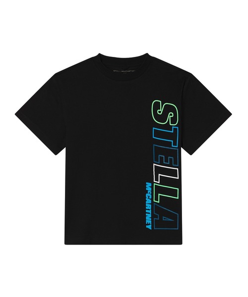 STELLA McCARTNEY（ステラマッカートニー）の「STELLA McCARTNEY (ステラマッカートニー) Kids & Junior Tシャツカットソー（Tシャツ/カットソー・キッズ・ブラック・10Y/6Y/12Y/14Y/8Y/16Y）」の3枚目の写真