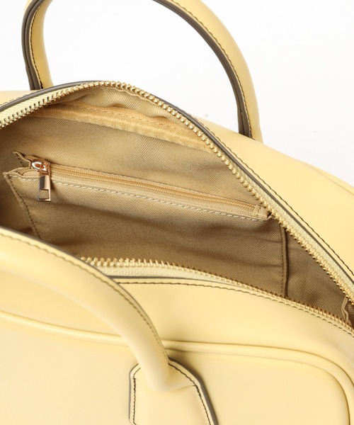 BAYFLOW（ベイフロー）の「ロゴテープ横長ボストン（ボストンバッグ・レディース・シルバー/ブラック/イエロー・FREE）」の20枚目の写真