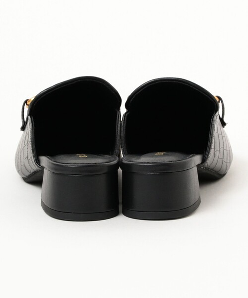 B:MING by BEAMS（ビーミングバイビームス）の「B:MING by BEAMS / 型押し ローファー ミュール（ローファー・レディース・ブラック/ブラウン・23.5/22.5/24.5）」の8枚目の写真