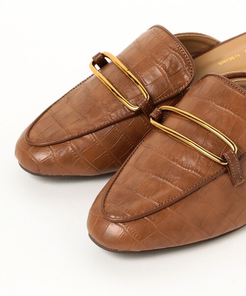 B:MING by BEAMS（ビーミングバイビームス）の「B:MING by BEAMS / 型押し ローファー ミュール（ローファー・レディース・ブラック/ブラウン・23.5/22.5/24.5）」の10枚目の写真