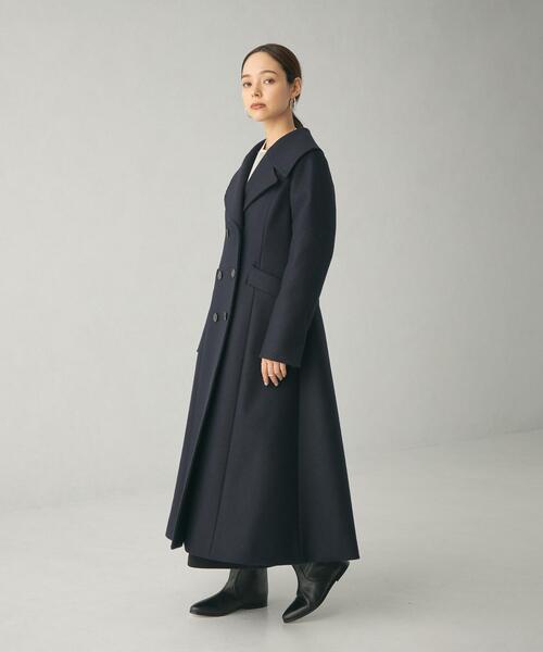 大幅値下げ＜EMMEL REFINES＞EM ダブルボタンAラインコートSサイズ EMMEL REFINES（エメルリファインズ）の「＜EMMEL REFINES＞EM