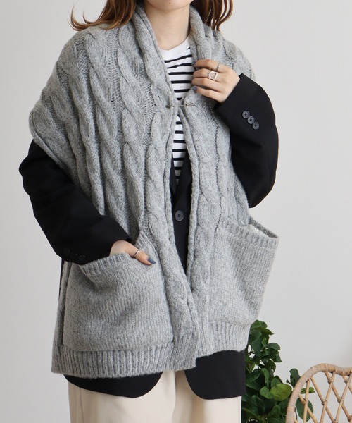 新品未使用oyuna ショール AP STUDIO（エーピーストゥディオ）の「【oyuna / オユーナ】カシミヤ