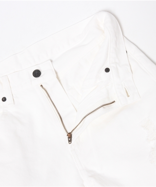 HYSTERIC GLAMOUR（ヒステリックグラマー）の「CLASH加工デニム COOL BOYS PT（デニムパンツ・レディース・ブラック/ホワイト・SMALL/XX-SMALL/X-SMALL/MEDIUM）」の11枚目の写真