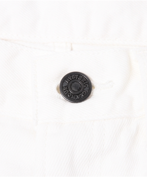 HYSTERIC GLAMOUR（ヒステリックグラマー）の「CLASH加工デニム COOL BOYS PT（デニムパンツ・レディース・ブラック/ホワイト・SMALL/XX-SMALL/X-SMALL/MEDIUM）」の13枚目の写真