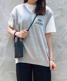 LACOSTE | クラシックVネックニットベスト(ベスト)