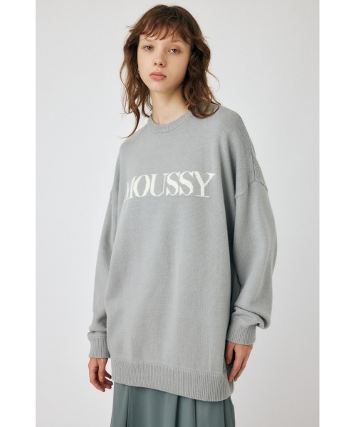 マウジーロゴニット MOUSSY（マウジー）の「MOUSSY LOGO KNIT / マウジーロゴニット