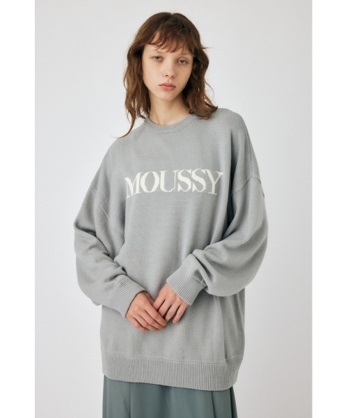 MOUSSY ニット セーター 「ZOZO・一部店舗限定」MOUSSY LOGO