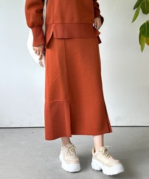 un dix cors | 軽量ボンディングナロースカート(スカート)