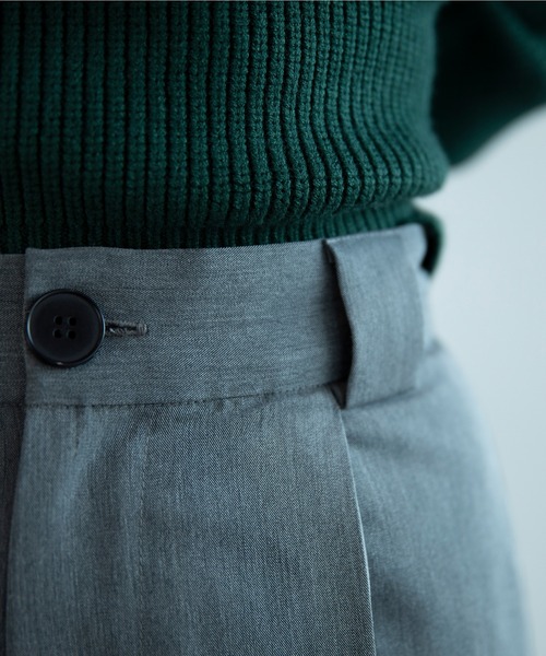 aimoha（アイモハ）の「aimoha menフォールド裾パンツ【セットアップ対応】（その他パンツ・メンズ・チョコ/グレー/ブラック/ベージュ・M/L/XL）」の18枚目の写真