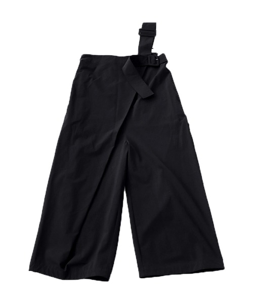 antiqua(アンティカ)の「アシメワンショルダーサロペット(サロペット/オーバーオール・レディース・ネイビー/ブラック・FREE)」の15枚目の写真