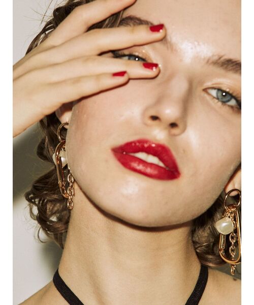 jouetie（ジュエティ）の「カラビナピアス（ピアス（両耳用）・レディース・シルバー/ゴールド・FREE）」の4枚目の写真