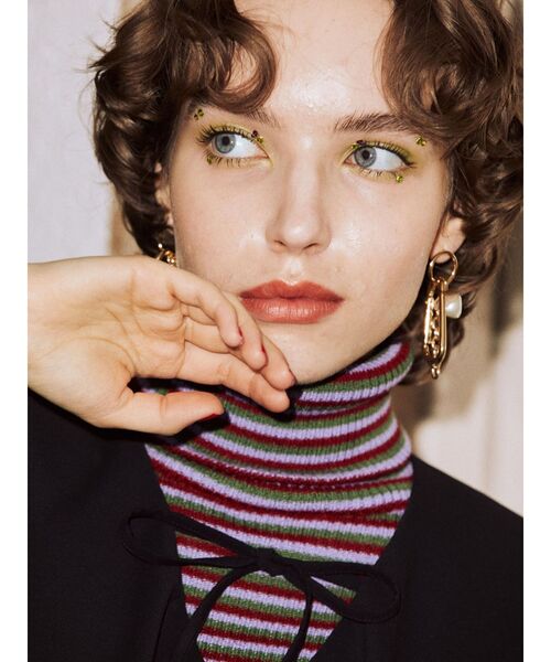 jouetie（ジュエティ）の「カラビナピアス（ピアス（両耳用）・レディース・シルバー/ゴールド・FREE）」の10枚目の写真