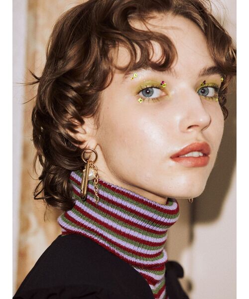 jouetie（ジュエティ）の「カラビナピアス（ピアス（両耳用）・レディース・シルバー/ゴールド・FREE）」の12枚目の写真