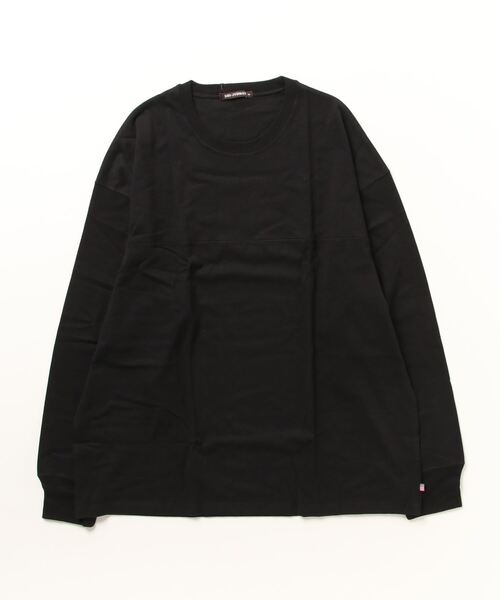 FUNALIVE(ファンアライブ)の「USA Cotton long sleeve T-shirt /コットンロンT unisex(Tシャツ/カットソー・メンズ・杢グレー/ブラック/グリーン/ブラウン/ホワイト/サックスブルー/ネイビー/チャコール/ベージュ/ピンク・XL/L/M)」の16枚目の写真