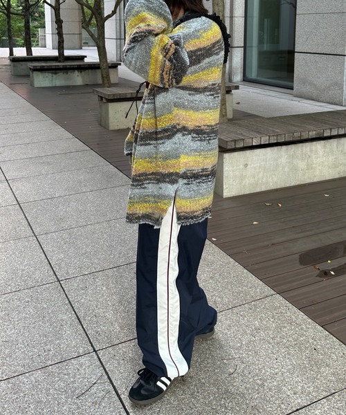 kutir（クティール）の「刺繍ロゴラインパンツ（その他パンツ・レディース・ネイビー/グリーン/ライトベージュ・LARGE/SMALL/MEDIUM）」の7枚目の写真