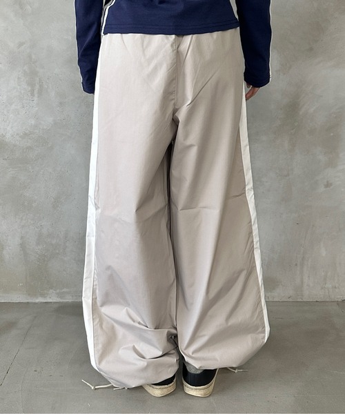 kutir（クティール）の「刺繍ロゴラインパンツ（その他パンツ・レディース・ネイビー/グリーン/ライトベージュ・LARGE/SMALL/MEDIUM）」の22枚目の写真