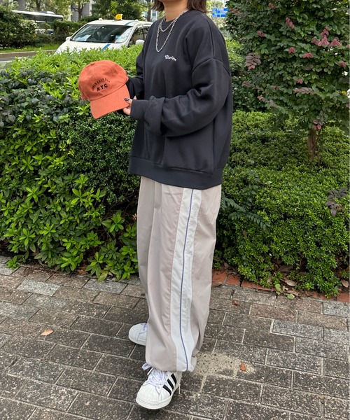 kutir（クティール）の「刺繍ロゴラインパンツ（その他パンツ・レディース・ネイビー/グリーン/ライトベージュ・LARGE/SMALL/MEDIUM）」の17枚目の写真