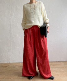 LBC | タックワイドガウチョパンツ(その他パンツ)
