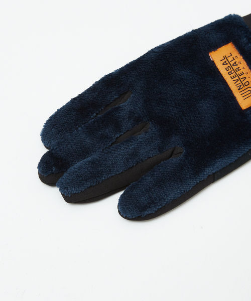 UNIVERSAL OVERALL（ユニバーサルオーバーオール）の「【UNIVERSAL OVERALL/ユニバーサルオーバーオール】ボアフリース ストレッチ/ タッチパネル対応 スマートグローブ（手袋・メンズ・ダークグリーン/グレー/ブラック/ネイビー・フリー）」の18枚目の写真