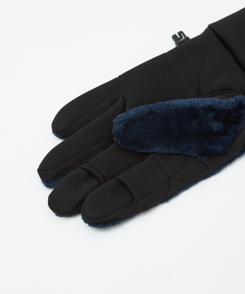 UNIVERSAL OVERALL（ユニバーサルオーバーオール）の「【UNIVERSAL OVERALL/ユニバーサルオーバーオール】ボアフリース ストレッチ/ タッチパネル対応 スマートグローブ（手袋・メンズ・ダークグリーン/グレー/ブラック/ネイビー・フリー）」の17枚目の写真