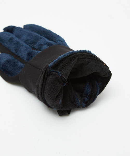 UNIVERSAL OVERALL（ユニバーサルオーバーオール）の「【UNIVERSAL OVERALL/ユニバーサルオーバーオール】ボアフリース ストレッチ/ タッチパネル対応 スマートグローブ（手袋・メンズ・ダークグリーン/グレー/ブラック/ネイビー・フリー）」の15枚目の写真