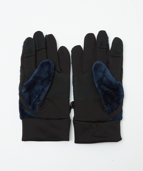 UNIVERSAL OVERALL（ユニバーサルオーバーオール）の「【UNIVERSAL OVERALL/ユニバーサルオーバーオール】ボアフリース ストレッチ/ タッチパネル対応 スマートグローブ（手袋・メンズ・ダークグリーン/グレー/ブラック/ネイビー・フリー）」の13枚目の写真