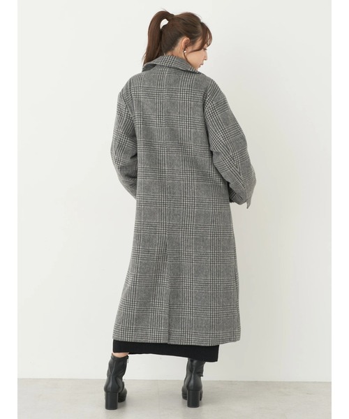 earth music&ecology（アースミュージックアンドエコロジー）の「チェスターコート(チェック)（チェスターコート・レディース・その他1・M/L）」の8枚目の写真