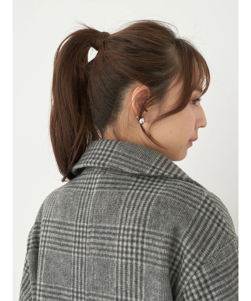 earth music&ecology（アースミュージックアンドエコロジー）の「チェスターコート(チェック)（チェスターコート・レディース・その他1・M/L）」の10枚目の写真