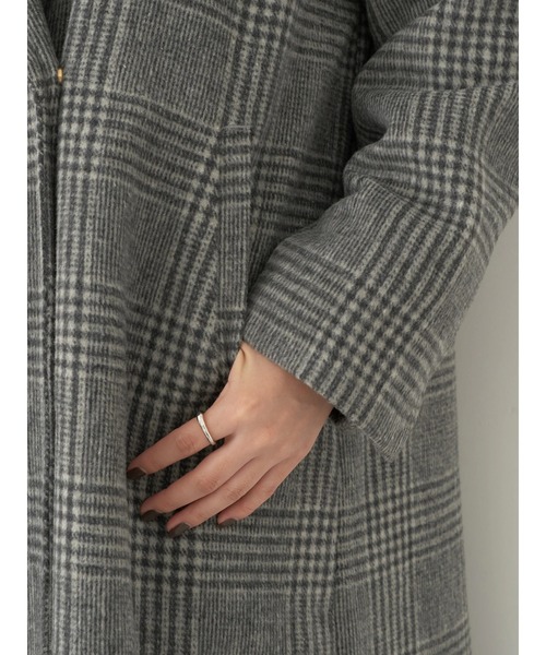 earth music&ecology（アースミュージックアンドエコロジー）の「チェスターコート(チェック)（チェスターコート・レディース・その他1・M/L）」の11枚目の写真