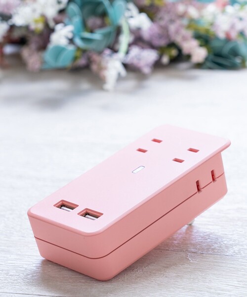 FREAK'S STORE（フリークスストア）の「Fargo/ファーゴ SATI COLOR AC4個口 4.2A USB 2ポート/サティカラー家庭用ACコンセント 4個口（生活家電・レディース・ベージュ/サックスブルー/ピンク/オレンジ/ラベンダー/グリーン・ONE SIZE）」の17枚目の写真