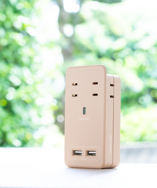 FREAK'S STORE（フリークスストア）の「Fargo/ファーゴ SATI COLOR AC4個口 4.2A USB 2ポート/サティカラー家庭用ACコンセント 4個口（生活家電・レディース・ベージュ/サックスブルー/ピンク/オレンジ/ラベンダー/グリーン・ONE SIZE）」の20枚目の写真