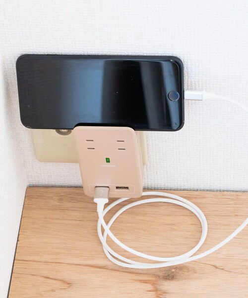 FREAK'S STORE（フリークスストア）の「Fargo/ファーゴ SATI COLOR AC4個口 4.2A USB 2ポート/サティカラー家庭用ACコンセント 4個口（生活家電・レディース・ベージュ/サックスブルー/ピンク/オレンジ/ラベンダー/グリーン・ONE SIZE）」の22枚目の写真