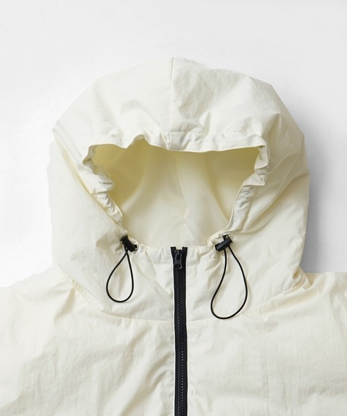 ILL'S(イルズ)の「ビッグシルエット ラバーワンポイントロゴ ナイロン / コーデュロイ エコダウンジャケットフーディー【ILL'S】(ダウンジャケット/コート・メンズ・ブラック系その他/ブラック/ホワイト/ミント・M/L)」の16枚目の写真