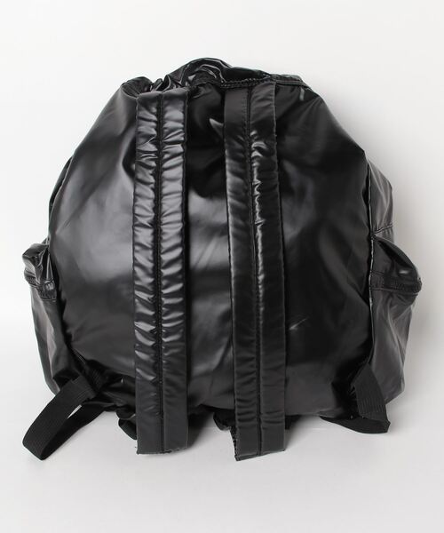 MASSIVE STORE（マッシブストア）の「【recomend selection/セレクト】フェイクレザードロストリング バックパック リュック　2308HCJB115（バックパック/リュック・メンズ・シルバー/ブラック・FREE）」の10枚目の写真