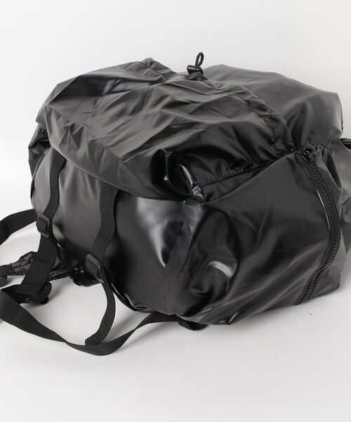 MASSIVE STORE（マッシブストア）の「【recomend selection/セレクト】フェイクレザードロストリング バックパック リュック　2308HCJB115（バックパック/リュック・メンズ・シルバー/ブラック・FREE）」の11枚目の写真