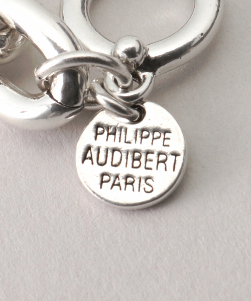 SLOBE IENA（スローブイエナ）の「【PHILIPPE AUDIBERT/フィリップ・オーディベール】太チェーンバングル（ネックレス・レディース・シルバー・FREE）」の5枚目の写真