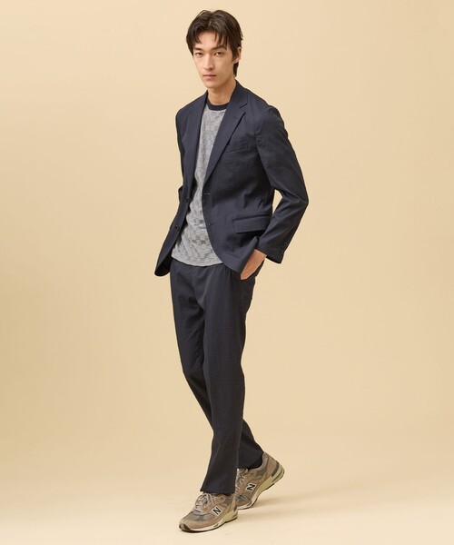 J.PRESS(ジェイプレス)の「驚くほど軽くて伸びる【MECHANICAL】【超軽量 / 清涼感 / 洗える】ハイパワーストレッチ スラックス(スラックス・メンズ・ダークグリーン系/ネイビー系・74/78/82/86/90/94)」の19枚目の写真