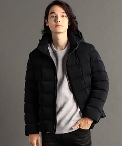 [美品]SCHLUSSEL パイソンプリントリバーシブルダウンジャケット men and women Bear print reversible high street loose padded