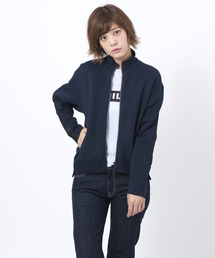 MILKFED. | BACK SEAM ZIP UP TOP(Tシャツ/カットソー)