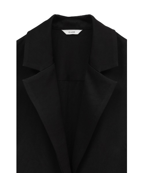 CLANE（クラネ）の「CLANE/クラネ/TAILORED SATIN SHIRT（テーラード