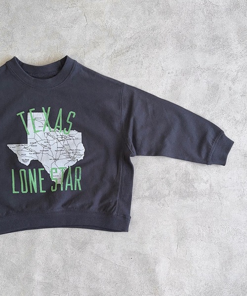 BIG FIELD(ビッグフィールド)の「ナガソデリブツキプリントロンT(80~150cm)(Tシャツ/カットソー・キッズ・オフホワイト/キャメル/ライトブルー/チャコール・120/130/140/90/100/110/95/150/80)」の18枚目の写真