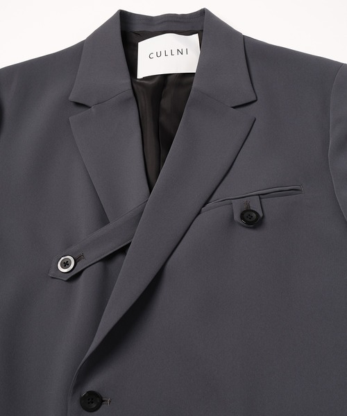 CULLNI（クルニ）の「24-SS-005 / Double Cloth Tailored Jacket