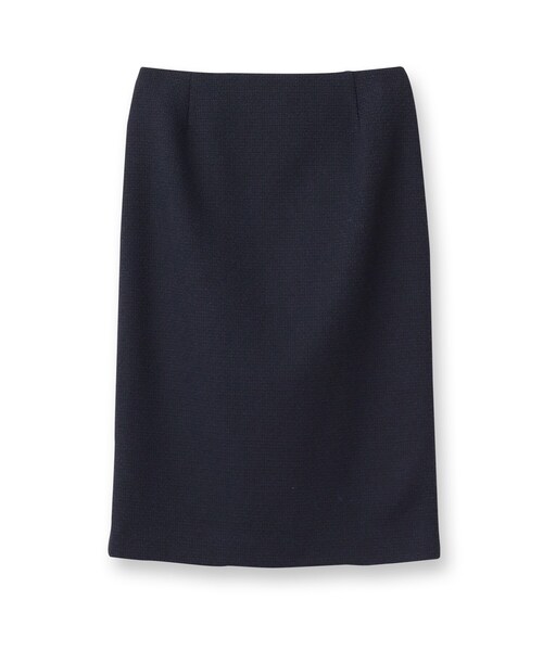 【セール】【セレモニースーツ】シンプル ツィーディー タイトスカート（スカート）｜UNTITLED（アンタイトル）