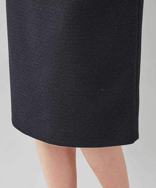 【セール】【セレモニースーツ】シンプル ツィーディー タイトスカート（スカート）｜UNTITLED（アンタイトル）