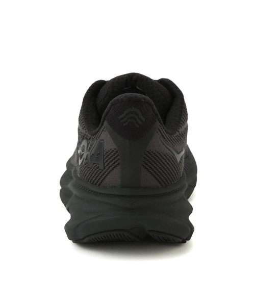 HOKA(ホカ)の「【HOKA】Clifton9(スニーカー・レディース・ブラック/ホワイト・23.5cm/24.5cm/23/24/25)」の4枚目の写真