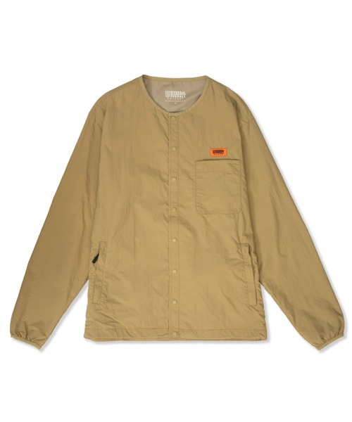 UNIVERSAL OVERALL（ユニバーサルオーバーオール）の「NYLON JACKET/ナイロンジャケット/ジャケット（ナイロンジャケット・メンズ・ブラック/ベージュ・L/M）」の4枚目の写真