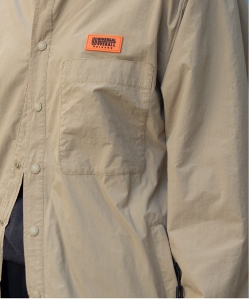 UNIVERSAL OVERALL（ユニバーサルオーバーオール）の「NYLON JACKET/ナイロンジャケット/ジャケット（ナイロンジャケット・メンズ・ブラック/ベージュ・L/M）」の21枚目の写真