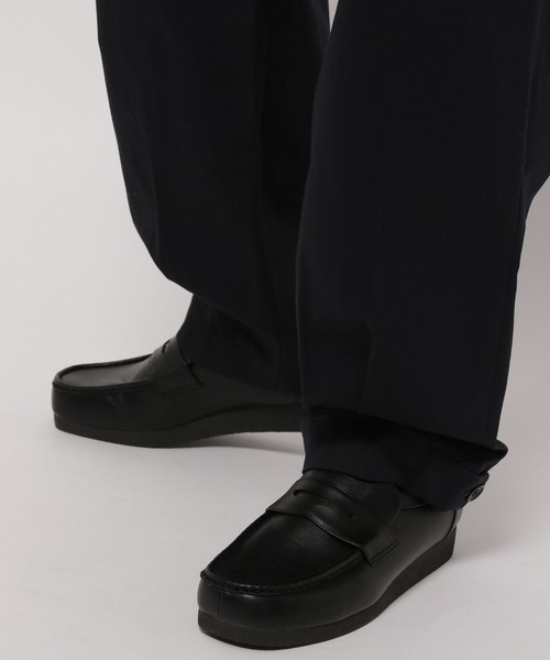 niko and...(ニコアンド)の「フロントタックワイドパンツ(その他パンツ・メンズ・ライトベージュ/ネイビー・MEDIUM/LARGE)」の19枚目の写真