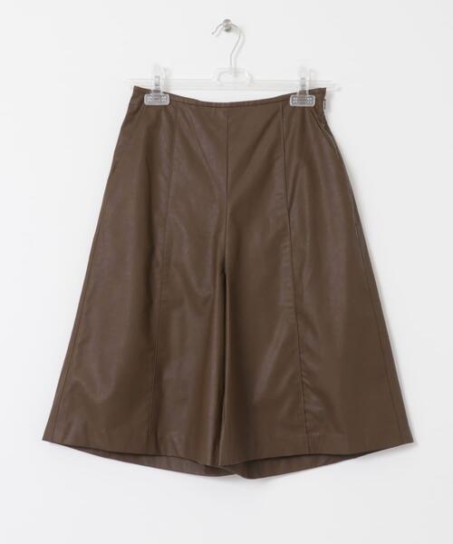 LAATO（ラート）の「eco leather short pants（その他パンツ・レディース・ブラウン/グレー・FREE）」の10枚目の写真